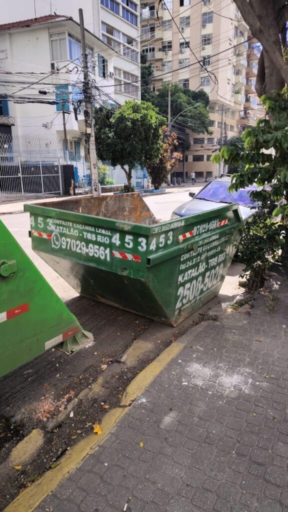 Quanto custa alugar uma caçamba no Rio de Janeiro?