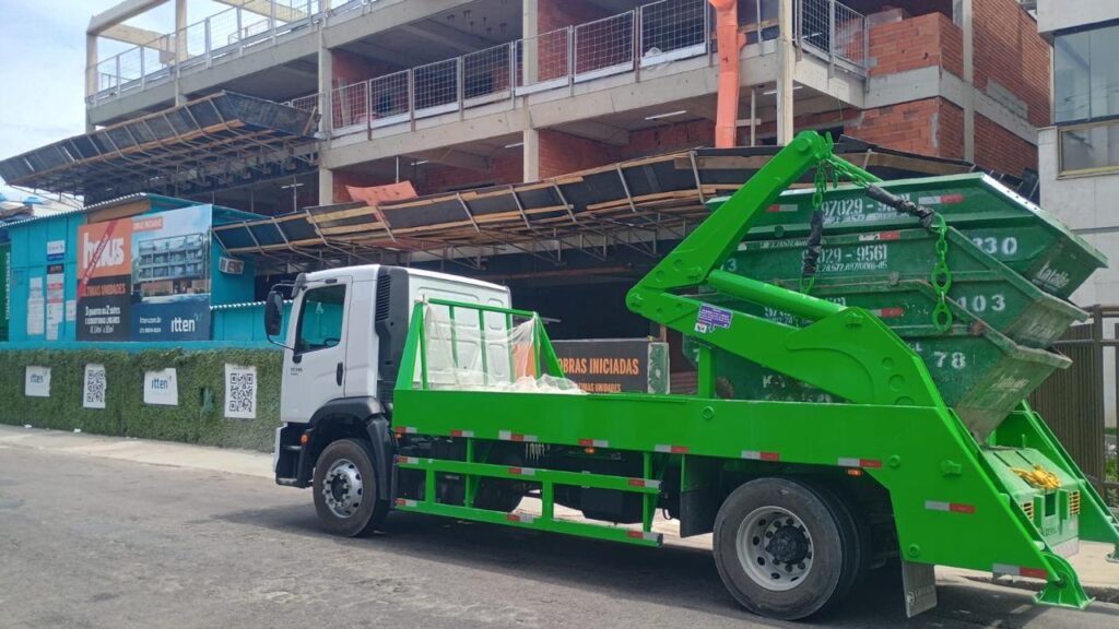 Como preparar o local para receber uma caçamba